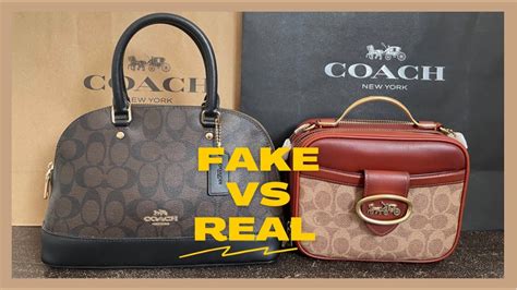 coach bags real or fake|coach knockoff bags.